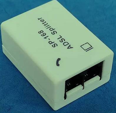 ADSL分离器有什么作用，为什么能让宽带的上网、电话信号互相不冲突？-电脑知识科普